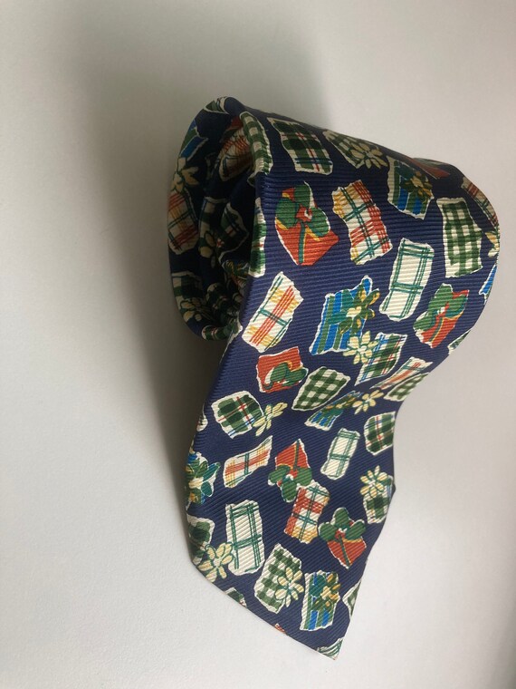 Vintage 70s Paco Rabanne 100% Silk Tie | Multicol… - image 10