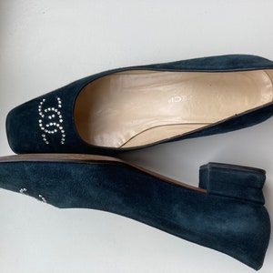 MAURO TECI Firenze のヴィンテージ スエード ローファー/パンプス 