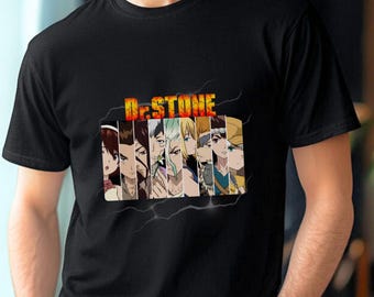 Dr. Stone Senku T-Shirt: Anime Fan Softstyle Graphic Tee