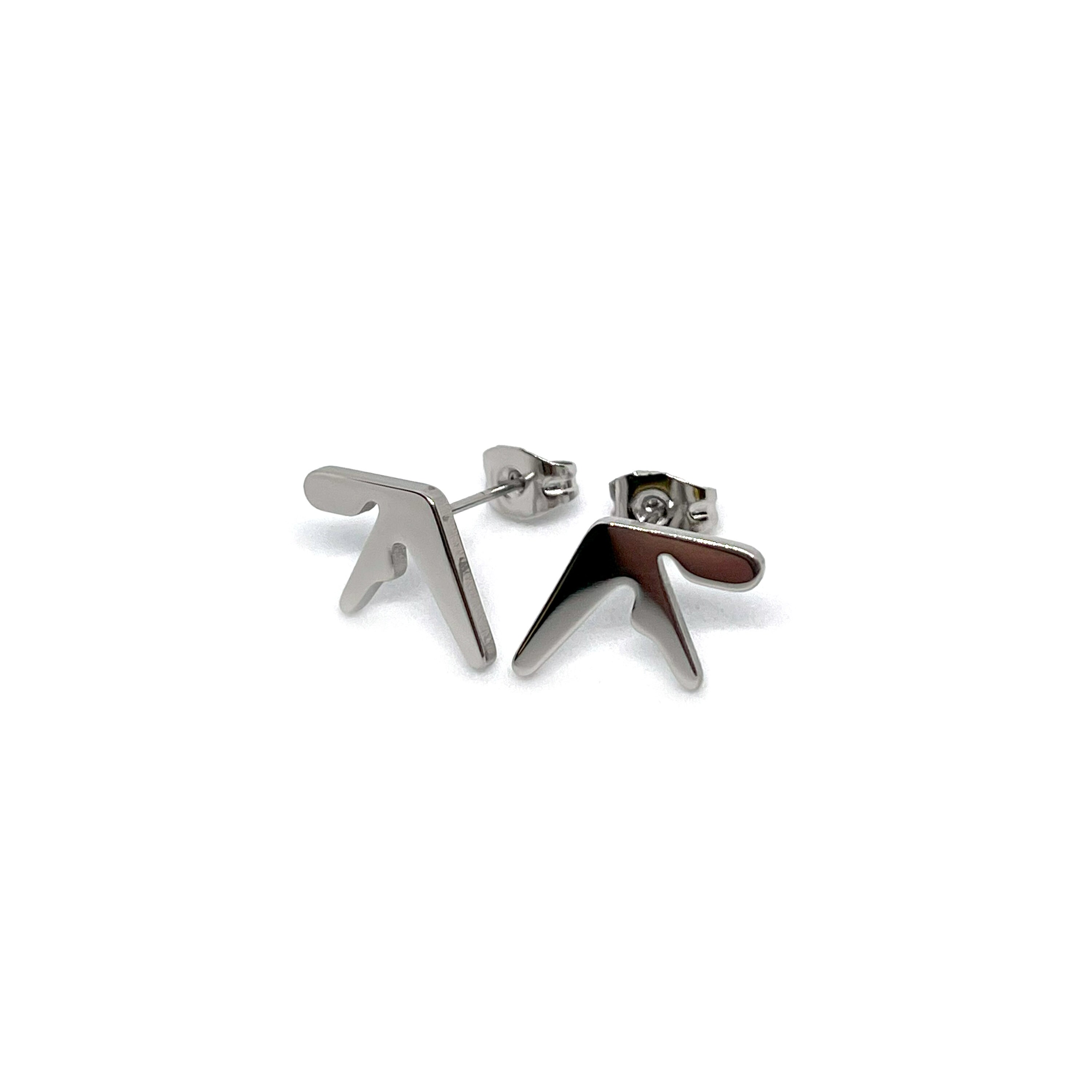 Aphex Twin Logo Fanmade Stainless Steel Small Stud Earrings Etsy