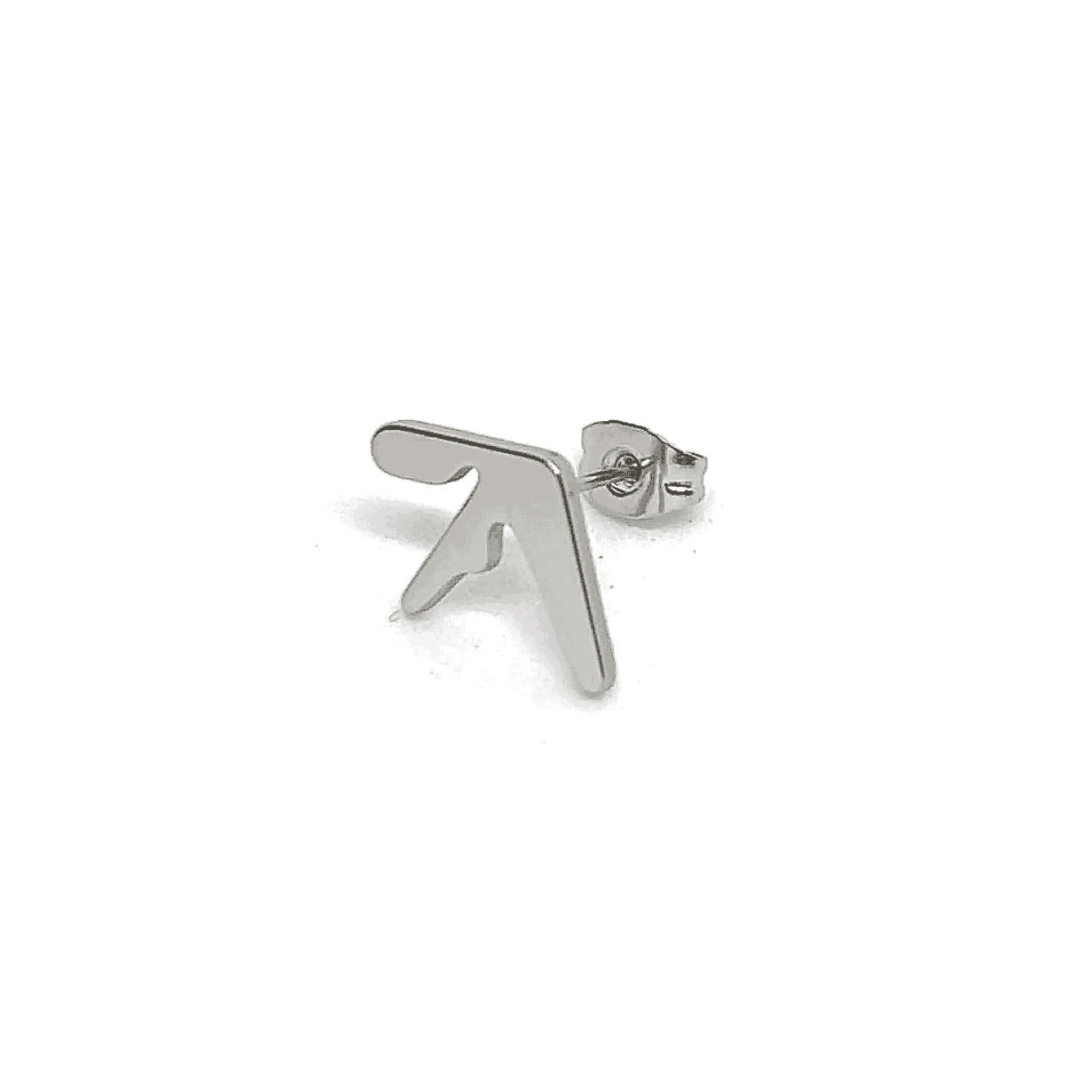 Aphex Twin Logo Fanmade Stainless Steel Small Stud Earrings Etsy
