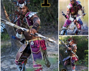 Impressão de cosplay Genderbend Aloy 8"x10"