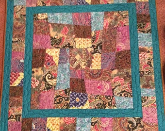 Eclectic Quilted Wallhanging