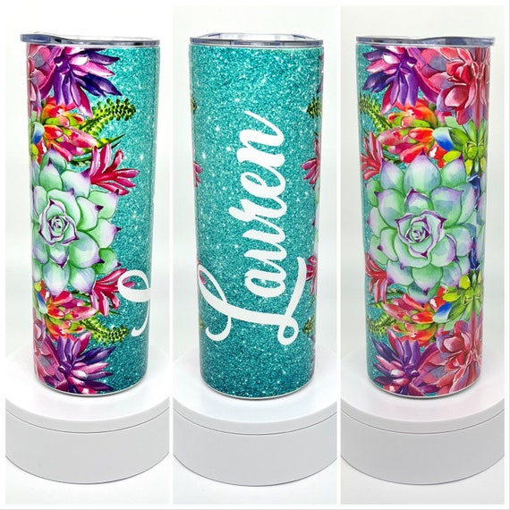 Cute little handled tumbler  Tumbler cups diy, Glitter tumbler cups,  Custom tumbler cups