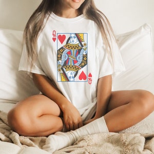 Hearts Graphic T-shirt Oversized 