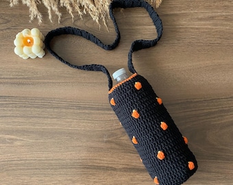 Crochet Water Bottle Holders, Halloween Pumpkin Accessories, Small Crossbody Bags – Trending Big Sister Gifts