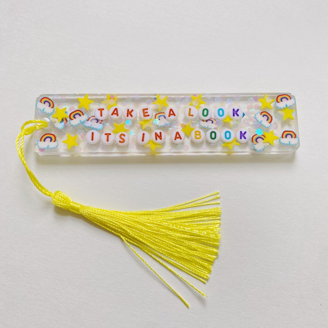 90s Reading Slogan Bookmarks Etsy