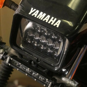 4x6 koplamp adapter bracket kit voor Yamaha TW200 (koplamp niet inbegrepen)