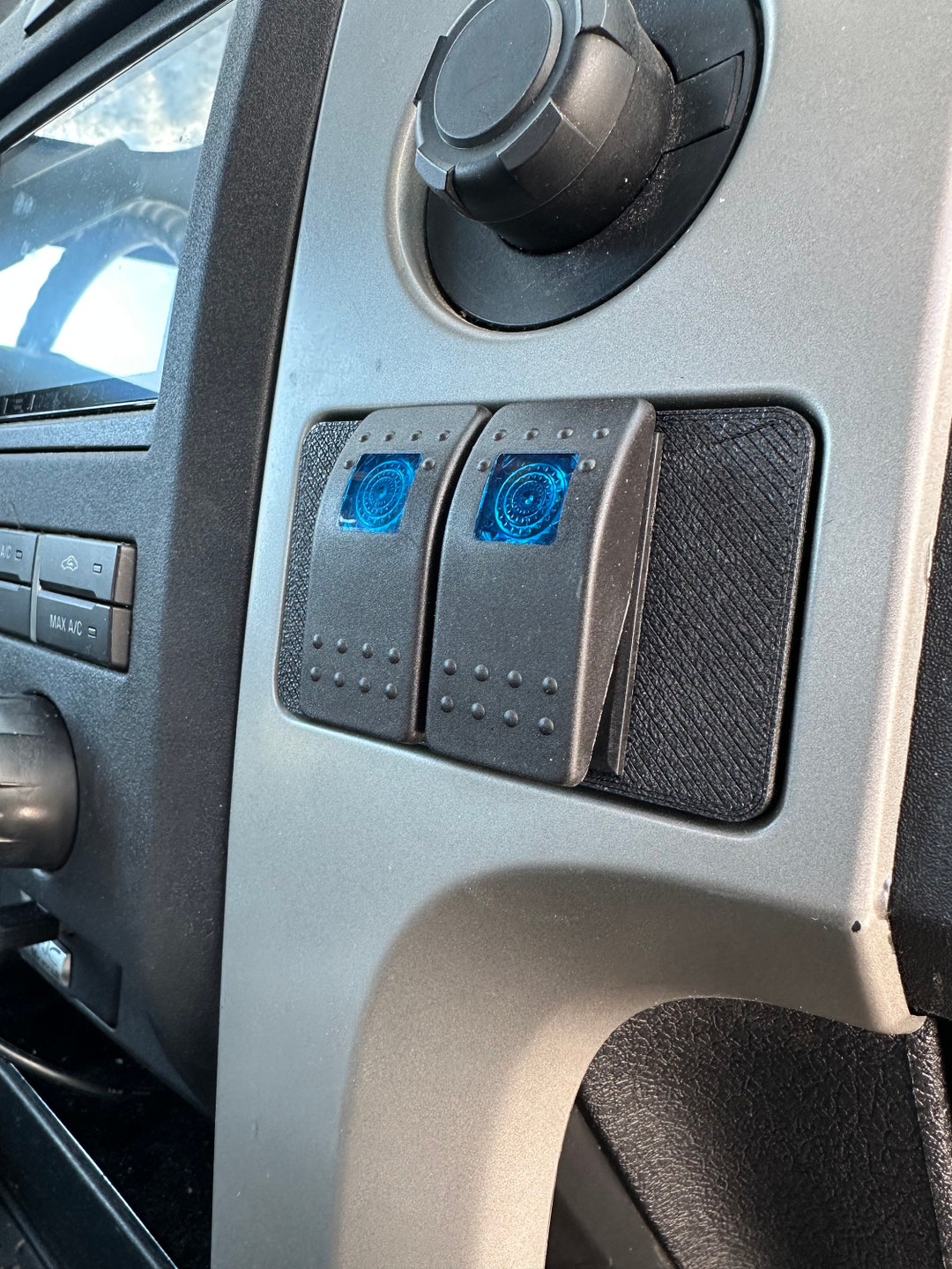 0914 Ford F150 Rocker Switch Mount Panel Passenger Right Side switches Not Included Etsy