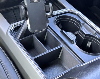 2017-2022 F-250/350 Modular Compartment System and Phone Mount for Center Console