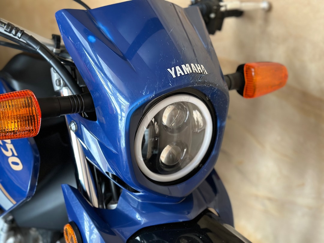 0823 Yamaha XT250 LED Headlight Adaptor Bracket Kit headlight Not