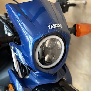 08-23 Yamaha XT250 LED Headlight Adaptador Kit de soporte (Faro no incluido)