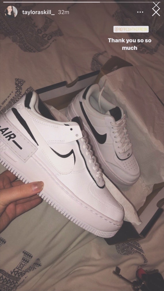 air force 1 outline custom