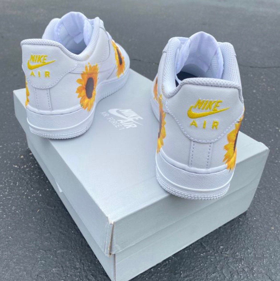 Sunflower Custom Air Force 1 Available in | Etsy