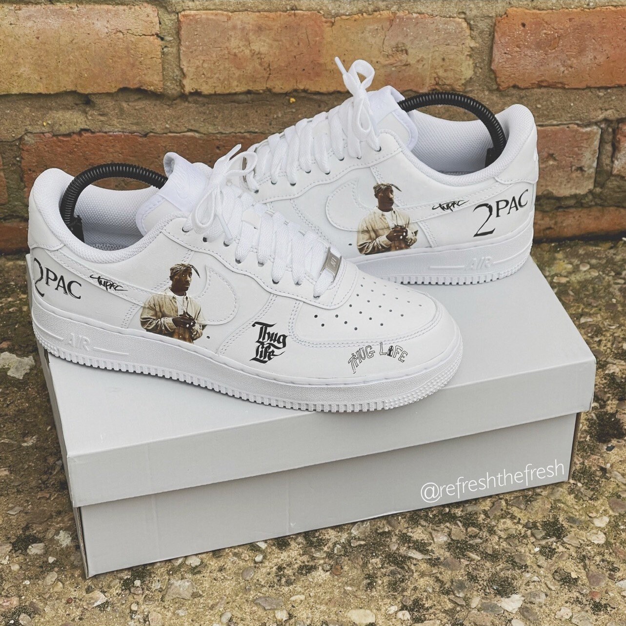 air force 1 custom 2pac