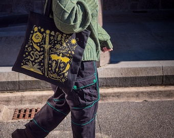 Fantasy Reader Tote Bag