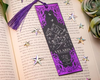 Foil Velaris City of Starlight Bookmark Sarah J Maas - ACOTAR