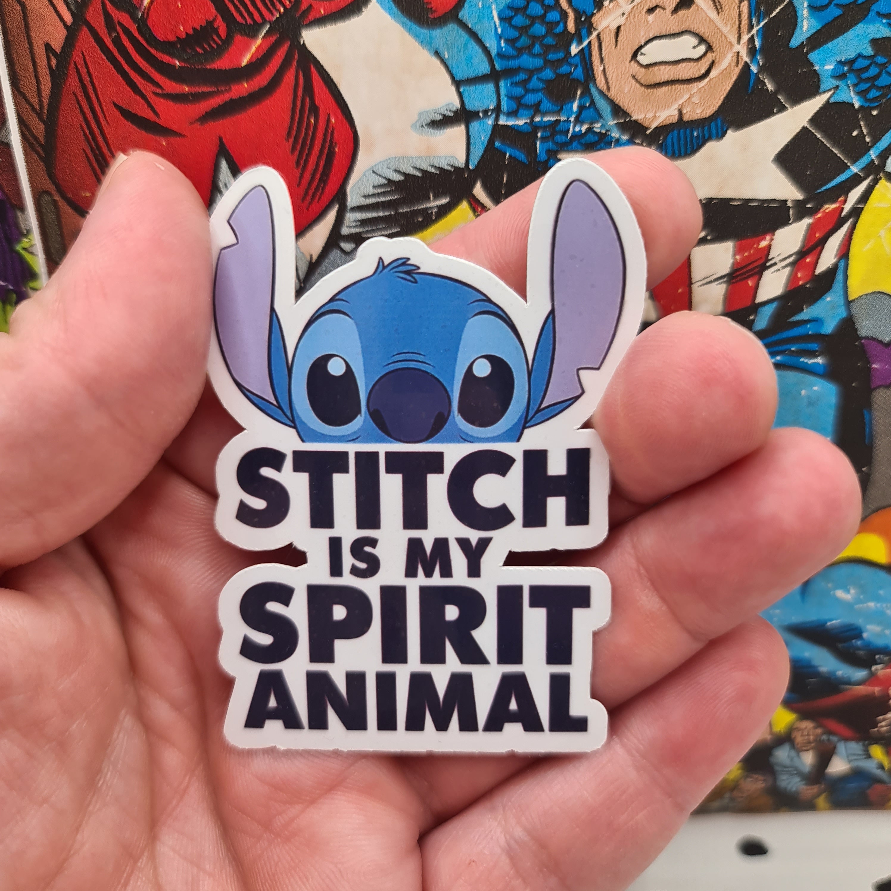 Stitch Spirit Animal - Etsy UK