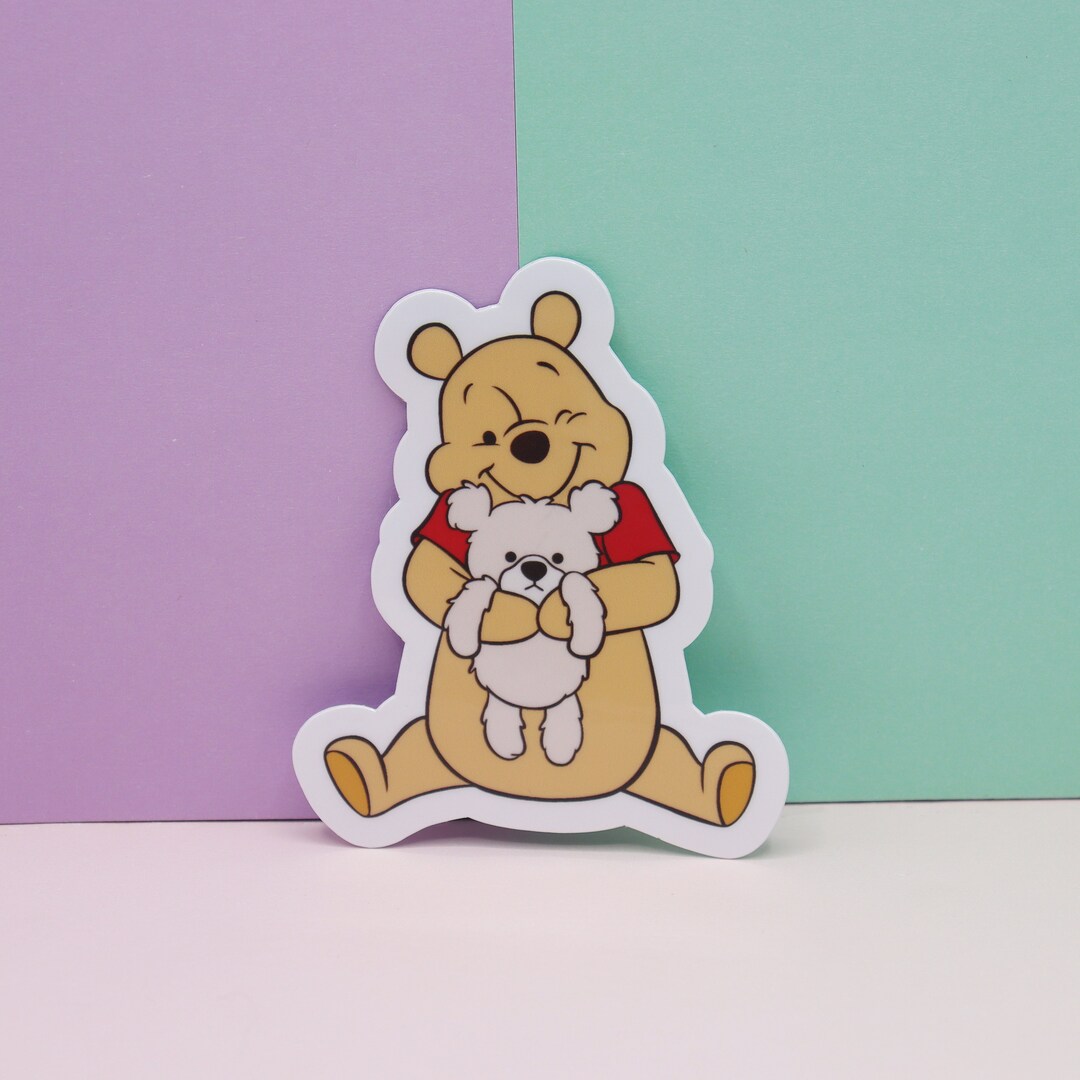 Poohs Bear, Winnie the Pooh Sticker, Vinyl Sticker, Decal Sticker for