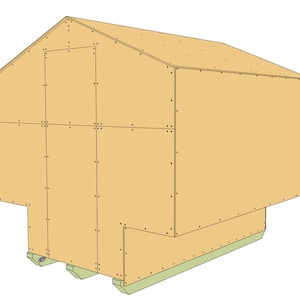 Ice Fishing Shack (Shanty, Hut) Construction Plans
