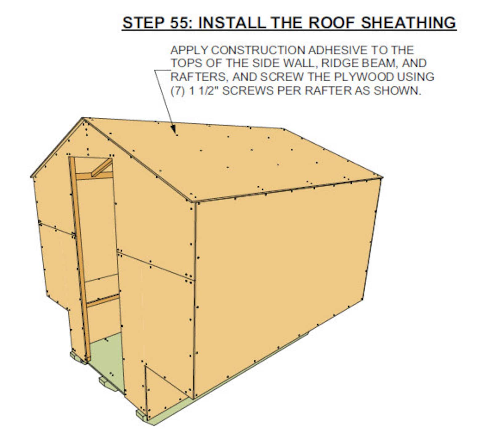 Ice Fishing Shack (shanty, Hut) Construction Plans - Etsy