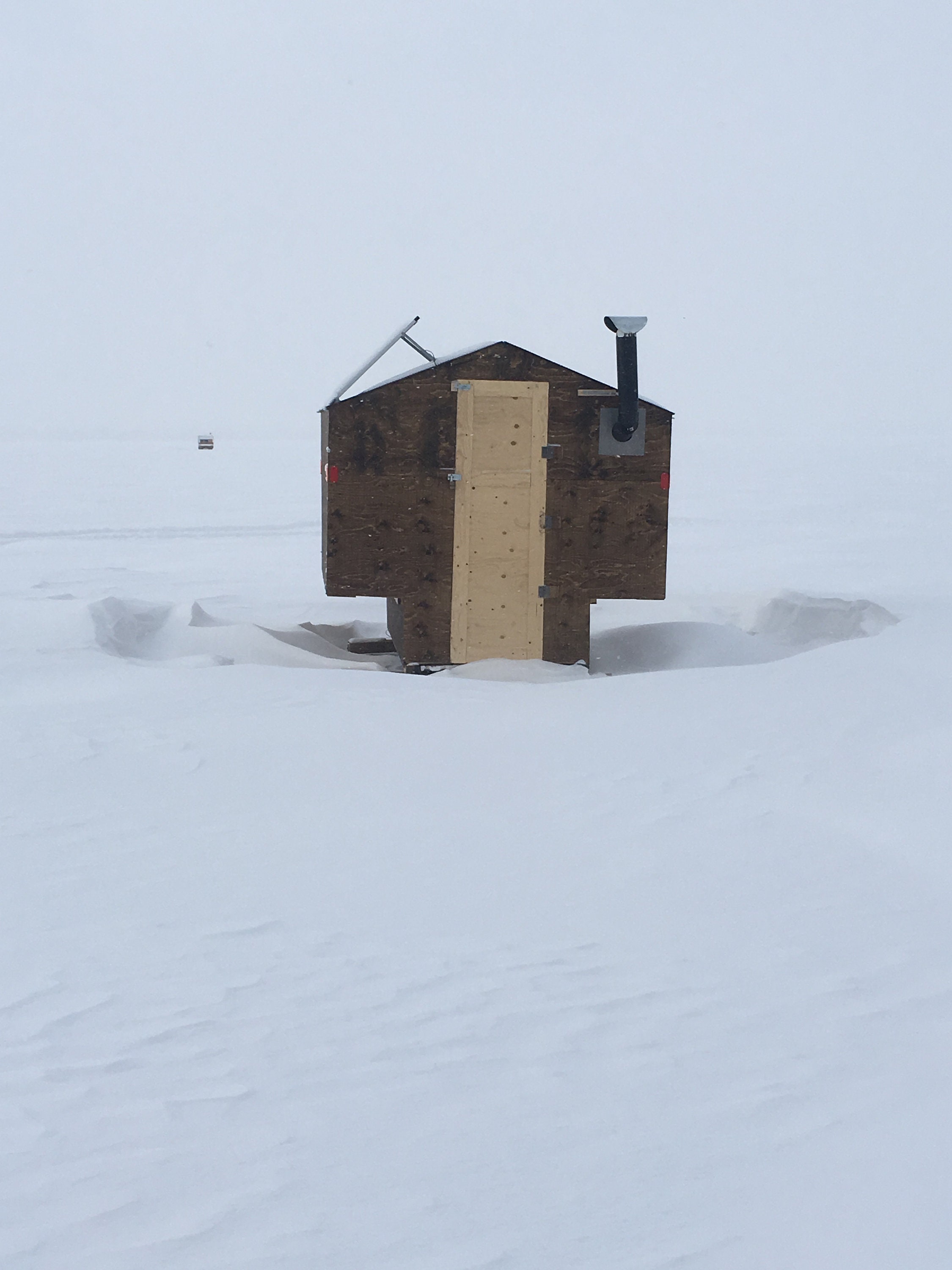 Ice Fishing Shack shanty, Hut Construction Plans -  Canada