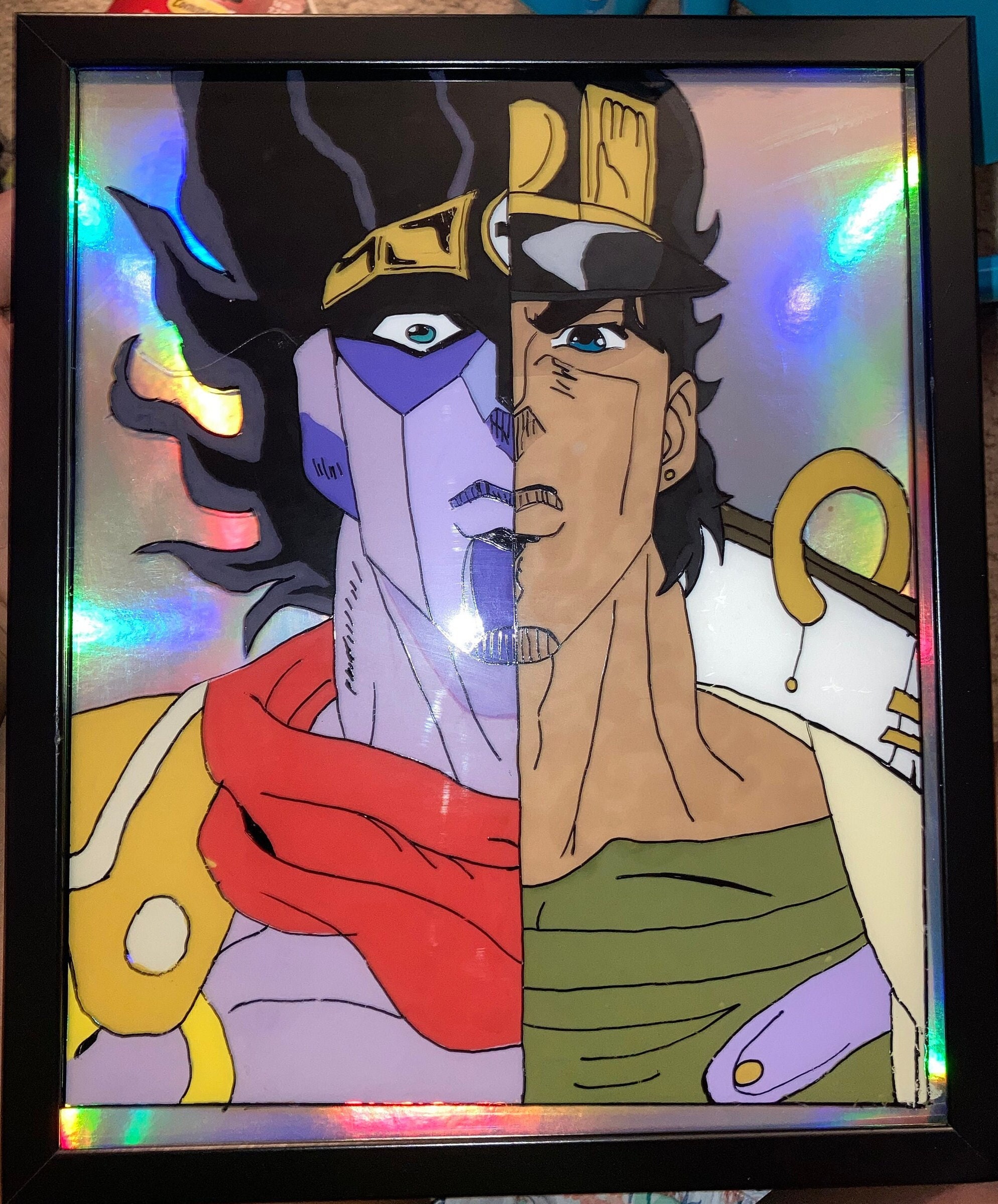 Star Platinum Jotaro Kujo Anime - 5D Diamond Painting 