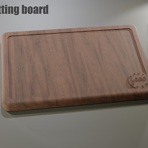 CNC Cutting board File - CNC files for wood routers - Fusion 360 and STL files, by Agilemaking