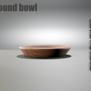 10 CNC Tray & Bowl Projects to Sell | Round Designs | STL + Fusion 360 CNC Files image 7
