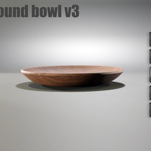 10 CNC Tray & Bowl Projects to Sell | Round Designs | STL + Fusion 360 CNC Files image 4