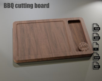 CNC Steak Board Project – Wood Router Files (Digital Download)