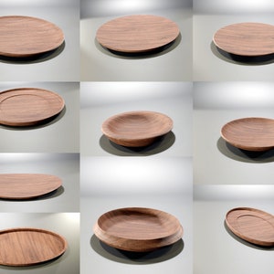 Awesome CNC router files set for 10 different round trays or bowls. Instant download CNC files. Fusion 360 and STL files by Agilemaking