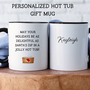 Personalized Hot Tub Gift/ Hot Tub Gifts/ Hot Tub Accessories/ Hot Tub Fun/ Hot Tubbing/ Gift For Hot Tubber/ Jacuzzi Time/ Hot Tub Drinks
