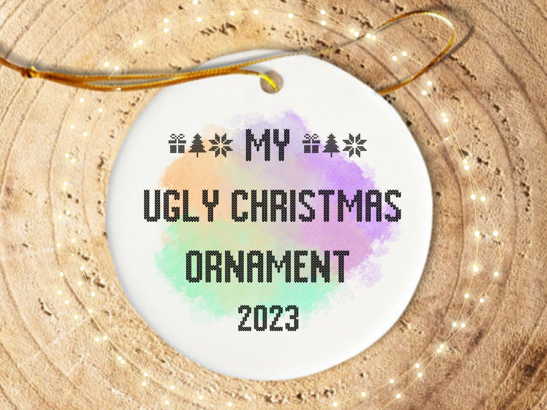 Ugly Christmas Ornament Party 
