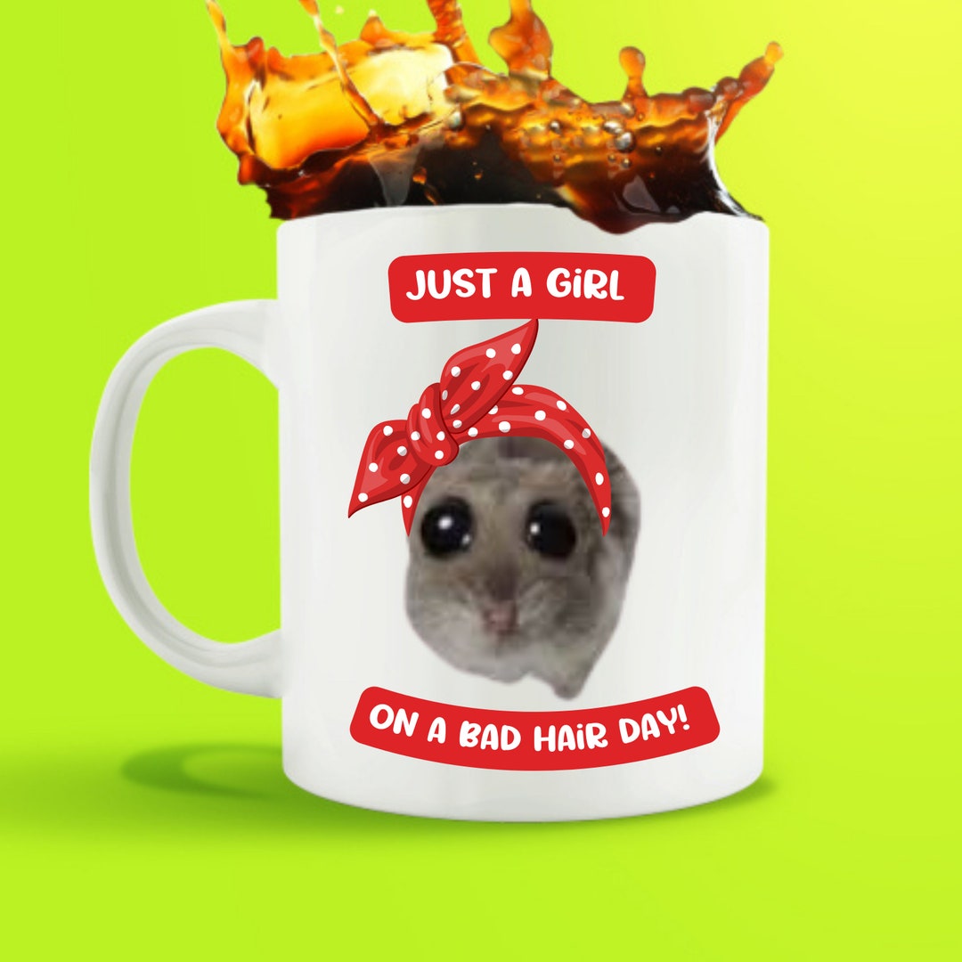 Sad Hamster Meme, Best Sad Hamster Meme Ceramic Mug, Sad Hamster Emote