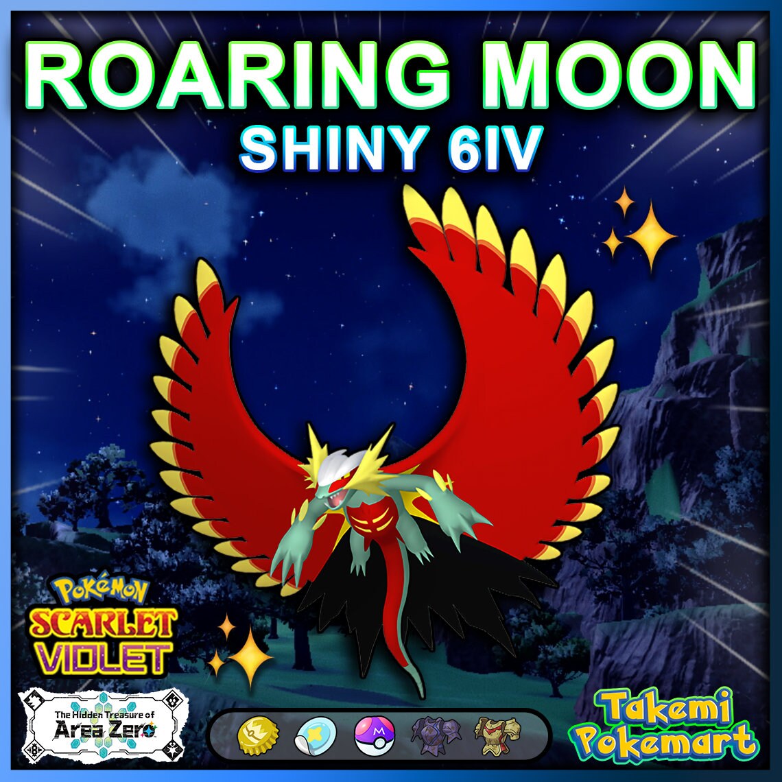 Pokemon Scarlet & Violet Roaring Moon Location