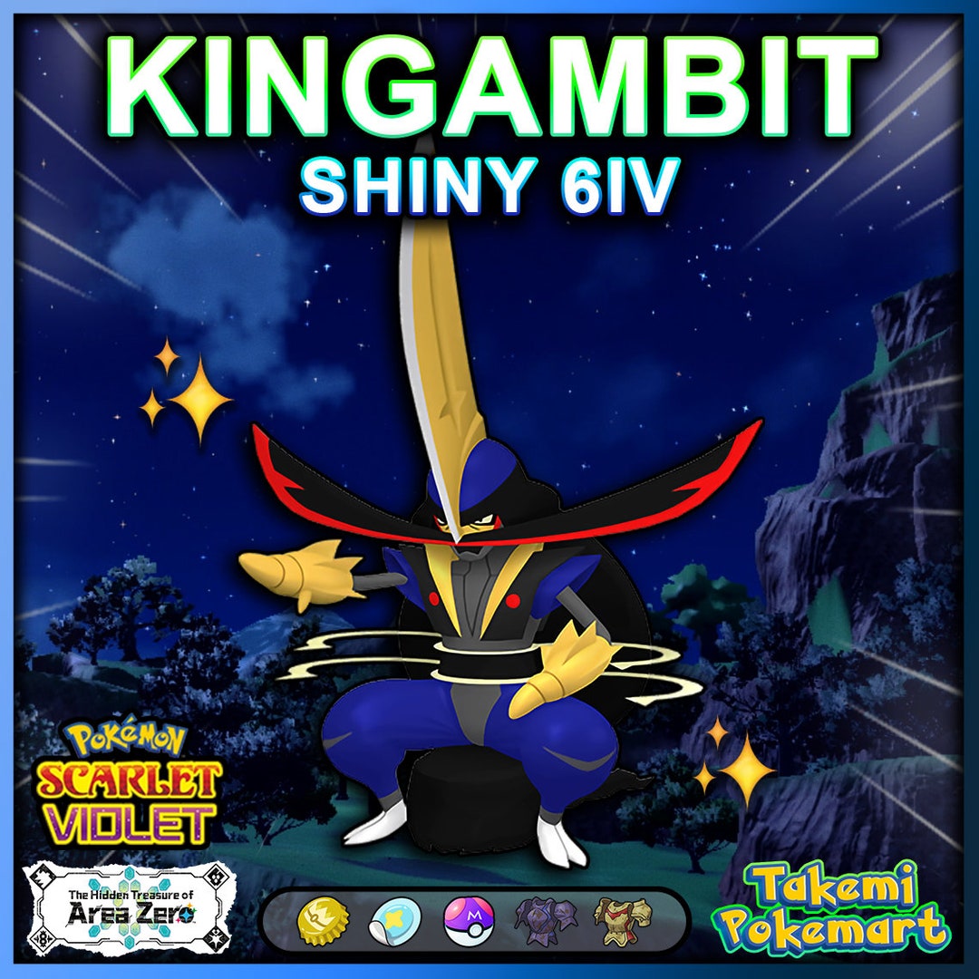 KINGAMBIT SHINY 6IV Any Item Ready for Competitive Battle -  Sweden