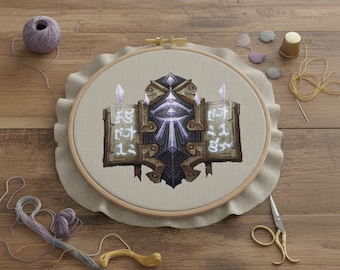 World of Warcraft, Magiër-embleem, Klasse-embleem, Kruissteekpatroon PDF