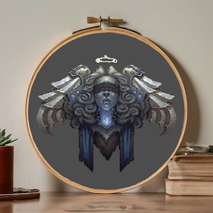World of Warcraft, Priest Crest, Class Crest, World of Warcraft Gift, Cross Stitch Pattern PDF