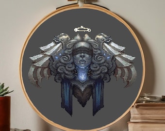 World of Warcraft, Priesterembleem, Klassenembleem, PDF Kruissteekpatroon