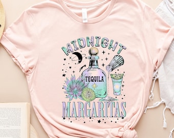 Midnight Margaritas Shirt, Tequila Shirt, Witchy Shirt, Witch Shirt, Midnight Margarita, Spooky Shirt, Halloween Shirt