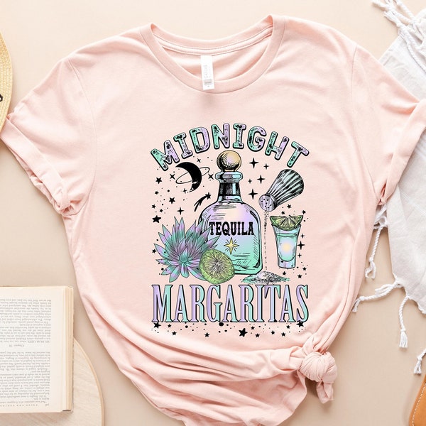 Midnight Margaritas Shirt, Tequila Shirt, Witchy Shirt, Witch Shirt, Midnight Margarita, Spooky Shirt, Halloween Shirt