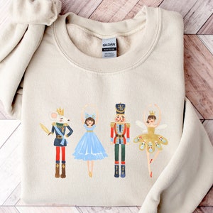Nutcracker Sweatshirt, Christmas Sweatshirt, Sugar Plum Fairy Shirt, Christmas Sweater, Christmas Shirt, Xmas Shirt, Christmas Gift