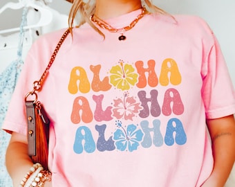Aloha Shirt, Hawaii Family Vacation Shirt, Girls Summer Shirt, Hawaii Vacation Shirt, Aloha Shirt, Hawaii Trip Tee, Aloha Shirt