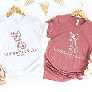 Cinderella & Co Shirt, Cinderella Shirt, Disney Vacation Shirt, Girls Trip Shirt, Glass Slippers Shirt, Magical Shirt, Disney Tee, Cute Tee