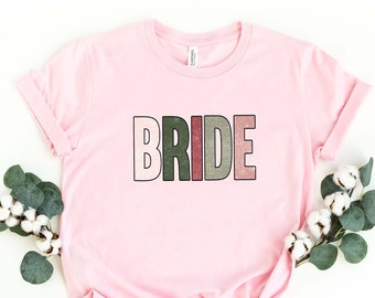 Vintage Bride Shirt, Bride Shirt, Bride Tshirt, Bride Tee, Wedding Gift, Wedding Shirt, Briday Party Shirt, Bachelorette Party Shirt