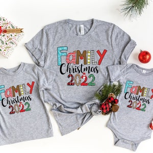 Family Christmas 2022 Shirt, Christmas Shirt, Matching Christmas Santa Shirt, Christmas Gift, Christmas Sweater, Christmas Family Sweatshirt