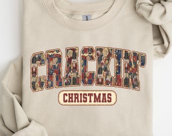 Nutcracker Sweatshirt, Christmas Shirt, Holiday Clothing, Womens Christmas Shirts, Christmas Crewneck, Christmas Gift