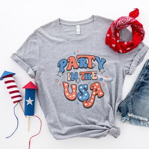 Party In The USA Shirt, 4th of July Shirt, Merica Shirt, 4th of July, Fourth of July Shirt, Red White Blue, America Shirt, Patriotic Shirt