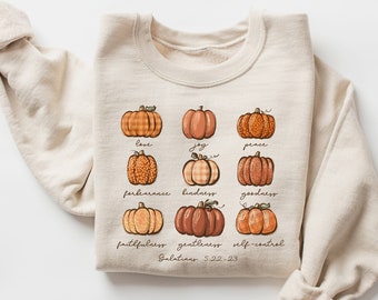 Pumpkin Shirt, Buffalo Plaid Pumpkin Shirt, Bible Verse Shirt, Christian Halloween Sweatshirt, Jesus Shirt, Fall Shirt, Pumpkin Sweater
